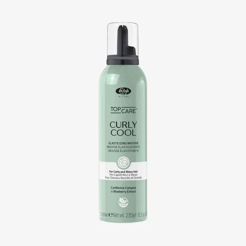 Lisap Curly Cool Elasticizing Mousse capelli ricci 250ml