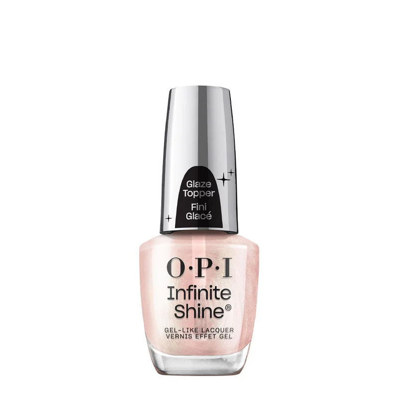 OPI Infinite Shine Glaze Toppers Glass Me Anything 15ml - topper argento