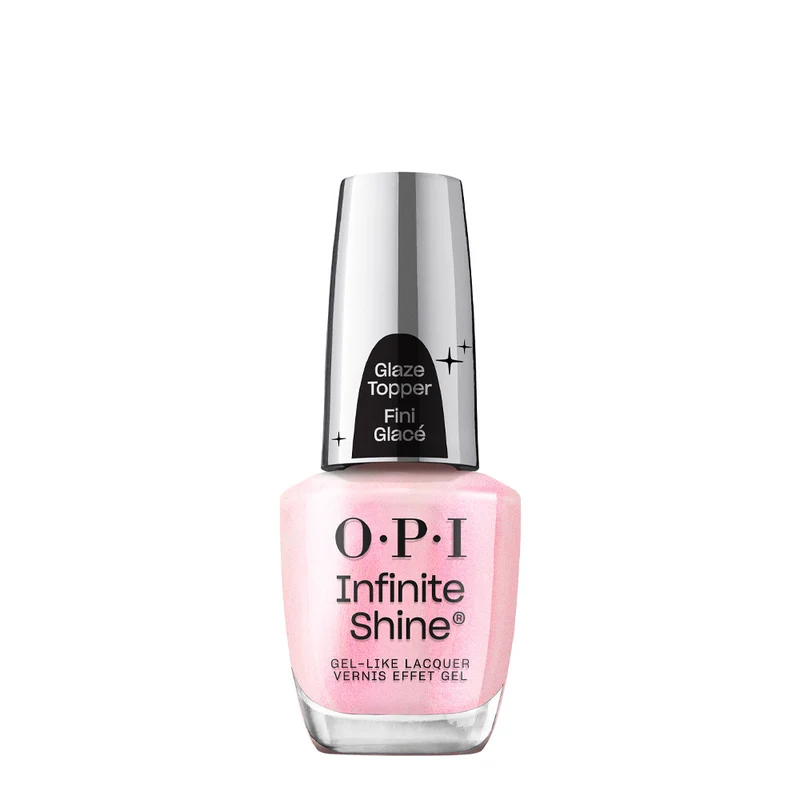 OPI Infinite Shine Glaze Toppers Donut Disturb 15ml - topper rosa trasparente