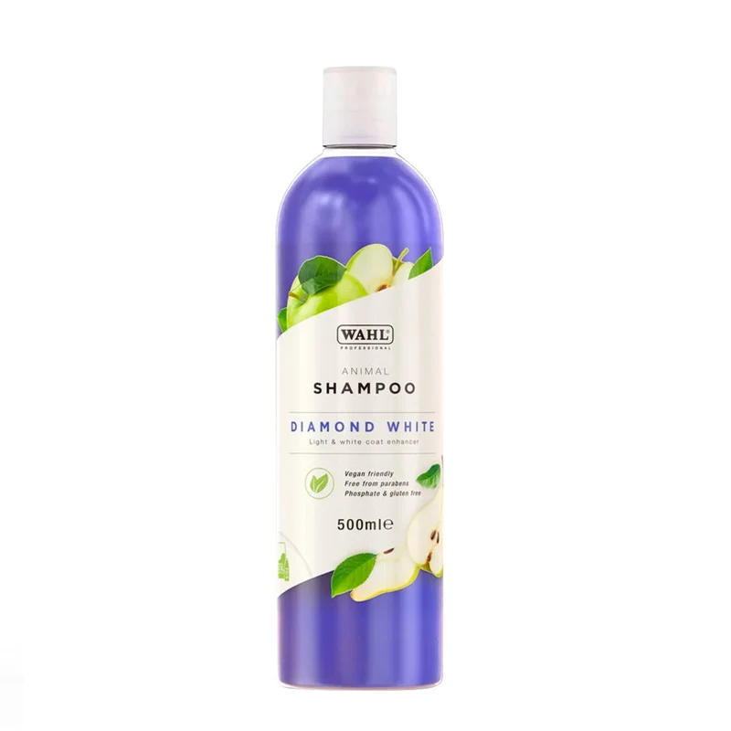 Wahl Pro Pet Diamond White Shampoo 500ml - shampoo per animali con pelo chiaro