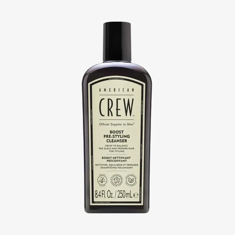 American Crew Boost Pre-Styling Cleanser shampoo uomo volumizzante 250ml