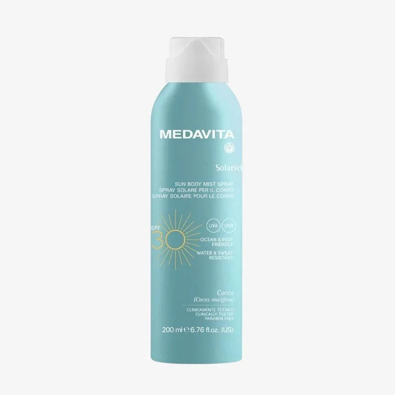 Medavita Solarich Sun Body Mist Spray protezione solare corpo 200ml