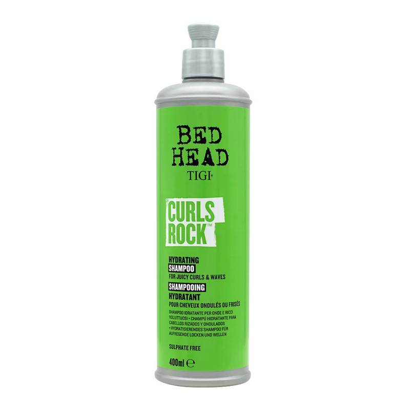 Tigi Bed Head Curls Rock Hydrating Shampoo 400ml - shampoo capelli ricci e mossi