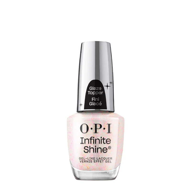 OPI Infinite Shine Glaze Toppers Glint Condition 15ml - topper oro rosato
