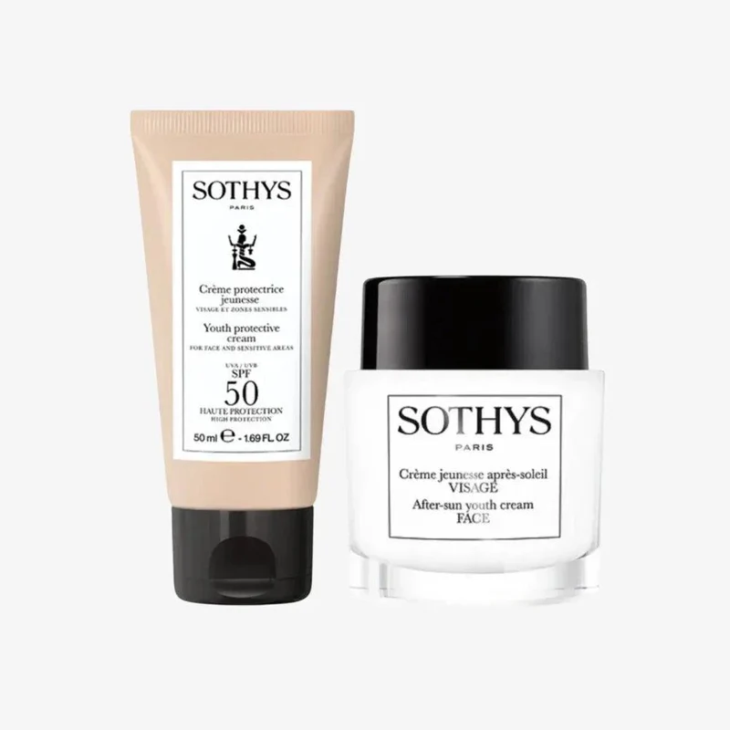 Sothys kit solare viso SPF50 e doposole