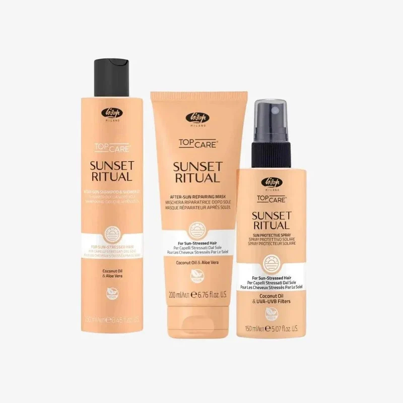 Lisap Sunset Ritual kit protezione capelli sole e mare
