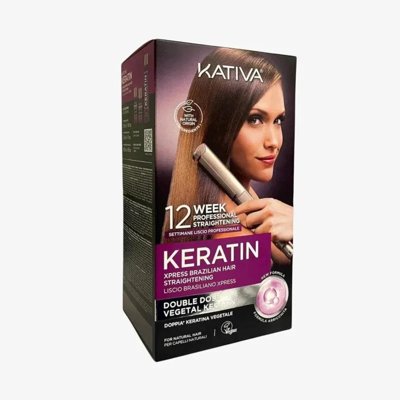 Kativa Keratin Liscio Brasiliano Xpress trattamento con cheratina lisciante