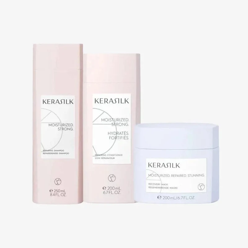 Kerasilk Goldwell Repairing trio Kit capelli danneggiati