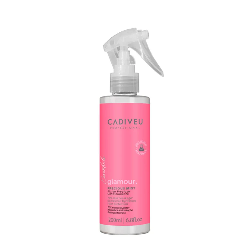 Cadiveu Essentials Glamour Precious Mist 200ml - spray illuminante termoprotettore