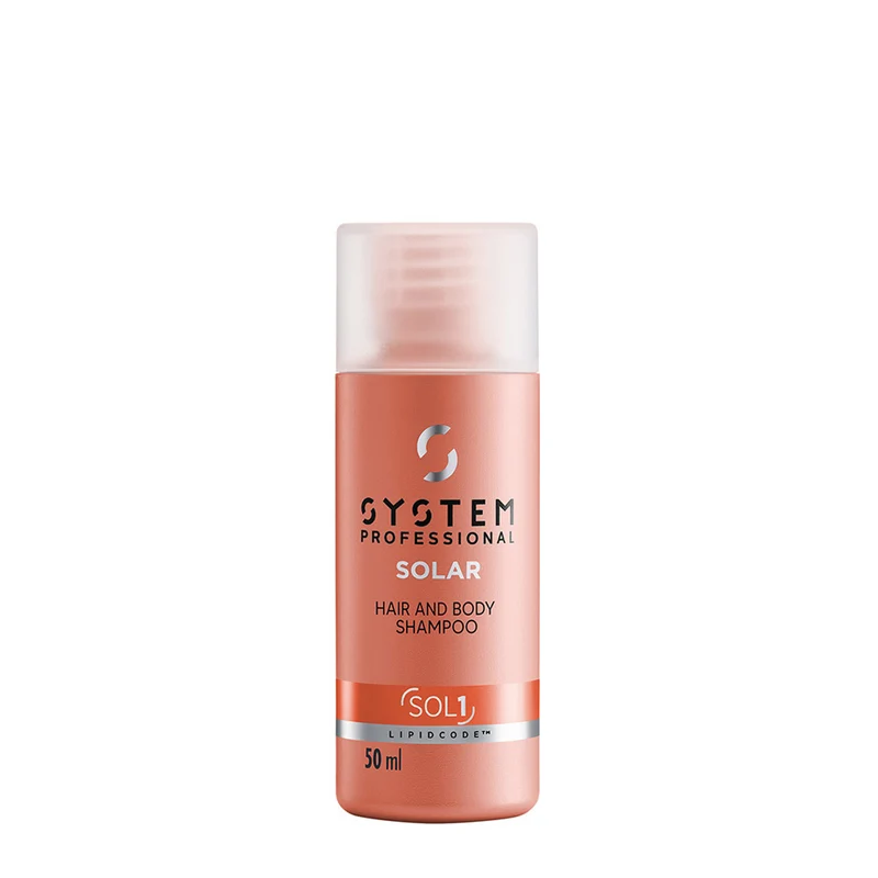 System Professional Solar Hair & Body Shampoo Sol1, 50ml OMAGGIO
