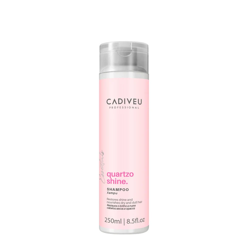 Cadiveu Essentials Quartzo Shine Shampoo 250ml - shampoo nutriente illuminante