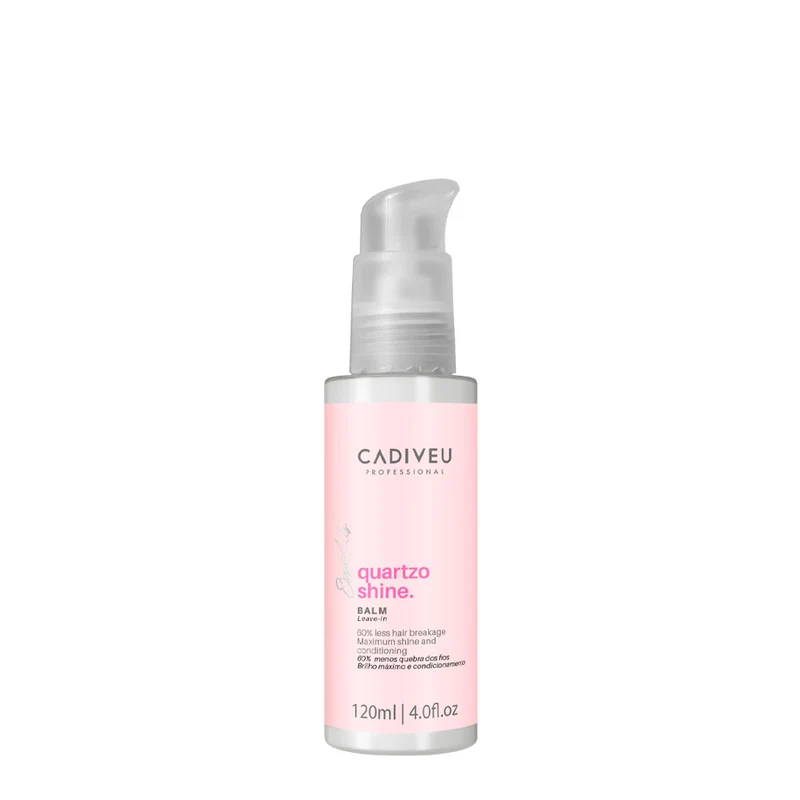 Cadiveu Essentials Quartzo Shine Balm Leave-In 120ml - balsamo nutriente leave-in