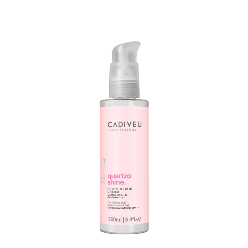 Cadiveu Essentials Quartzo Shine Protein Hair Cream 200ml - booster nutriente multifunzione