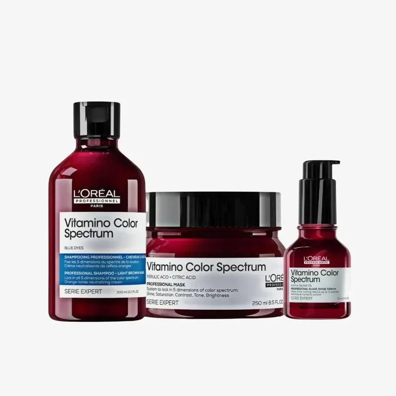 Vitamino Color Spectrum kit capelli colorati castano chiaro L'Oréal Professionnel - Trattamento