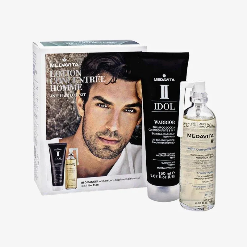 Lotion Concentree Homme Kit Anticaduta Idol Medavita Special Edition