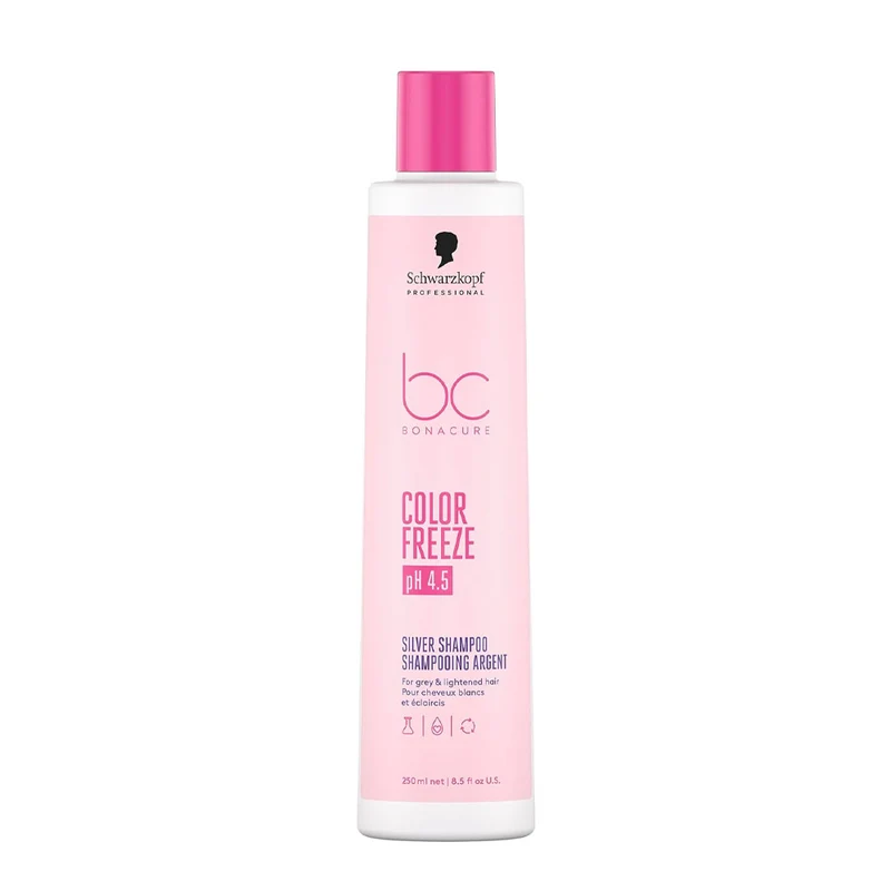 Schwarzkopf Professional BC Bonacure Color Freeze Silver Shampoo pH 4.5 250ml - shampoo capelli biondi