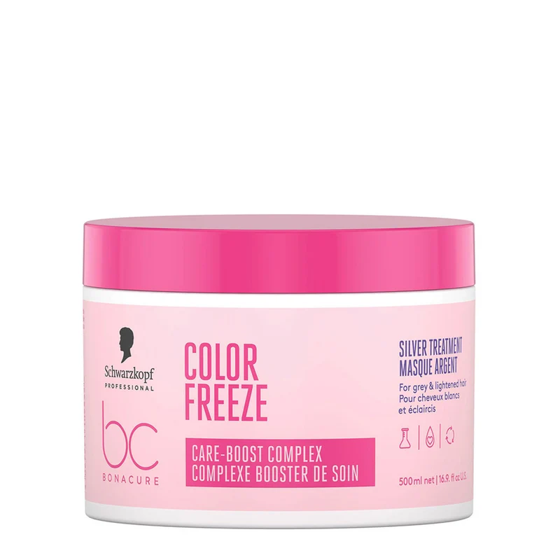 Schwarzkopf Professional BC Bonacure Color Freeze Silver Treatment 500ml - maschera capelli biondi