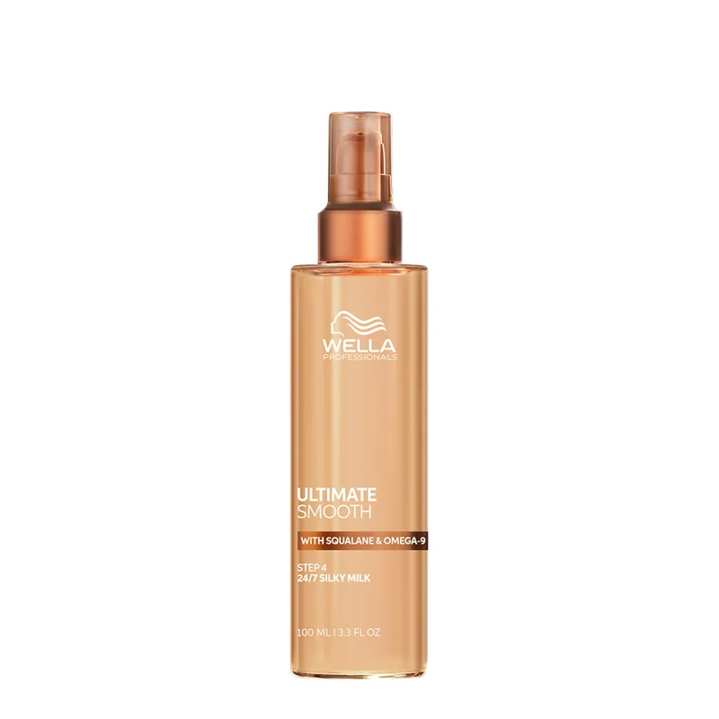 Wella Ultimate Smooth Silky Milk 100ml - leave - in capelli crespi