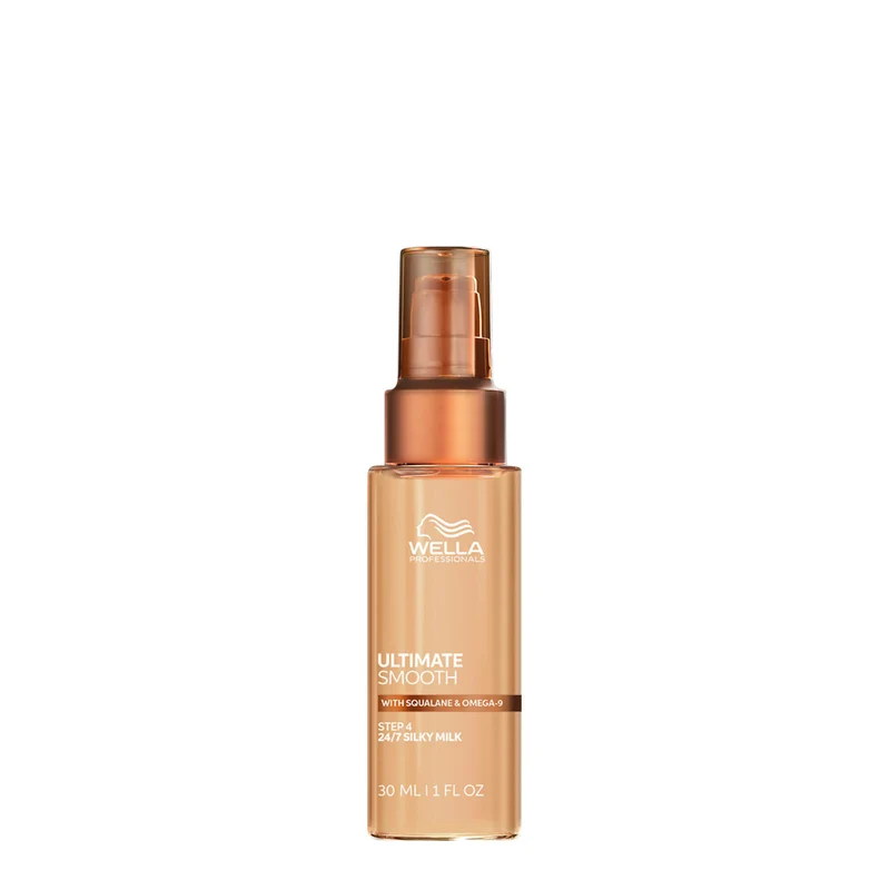 Wella Ultimate Smooth Silky Milk 30ml - leave - in capelli crespi