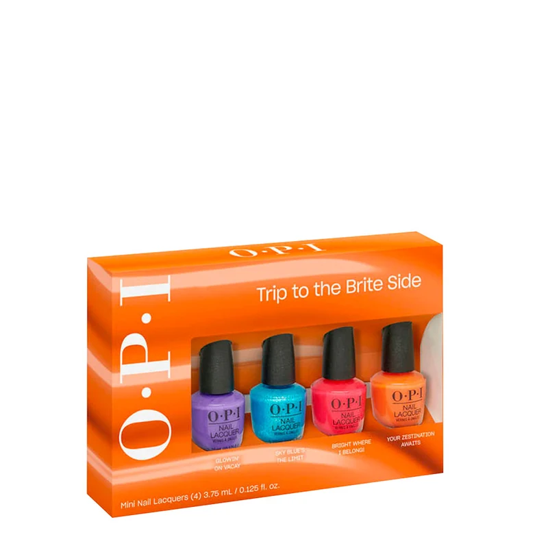 Opi Nail Lacquer Summer Collection Mini Pack 4x3,75ml - cofanetto mini smalti