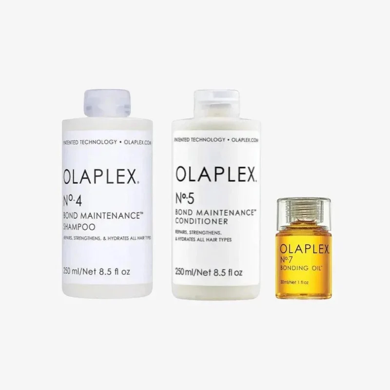 Olaplex Maintenance Kit Idratante Lisciante – Shampoo, Conditioner e Bonding Oil