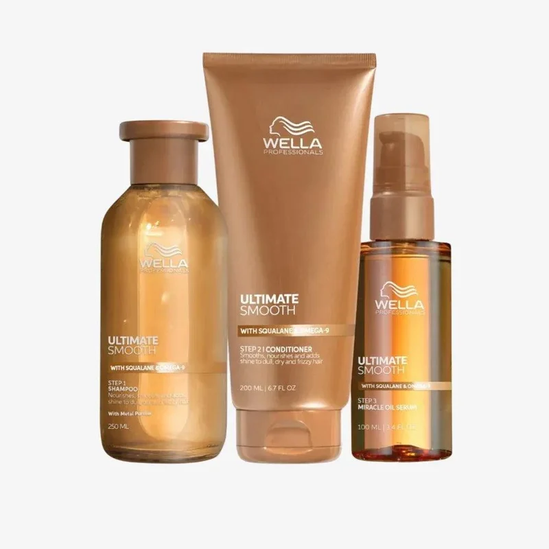 Wella Professionals Ultimate Smooth trio Kit anticrespo