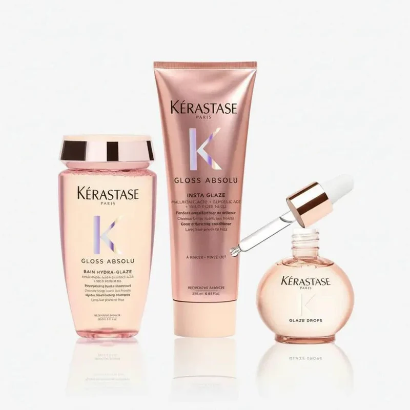 Kérastase Gloss Absolu Kit Trio Anticrespo 3 Prodotti