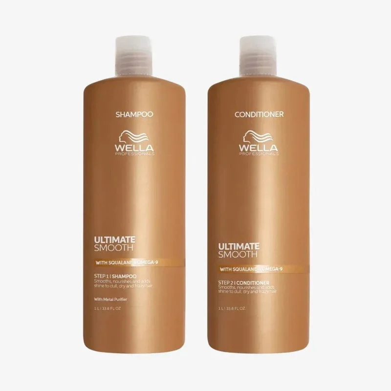 Ultimate Smooth duo Kit anticrespo Wella Professionals 1000ml