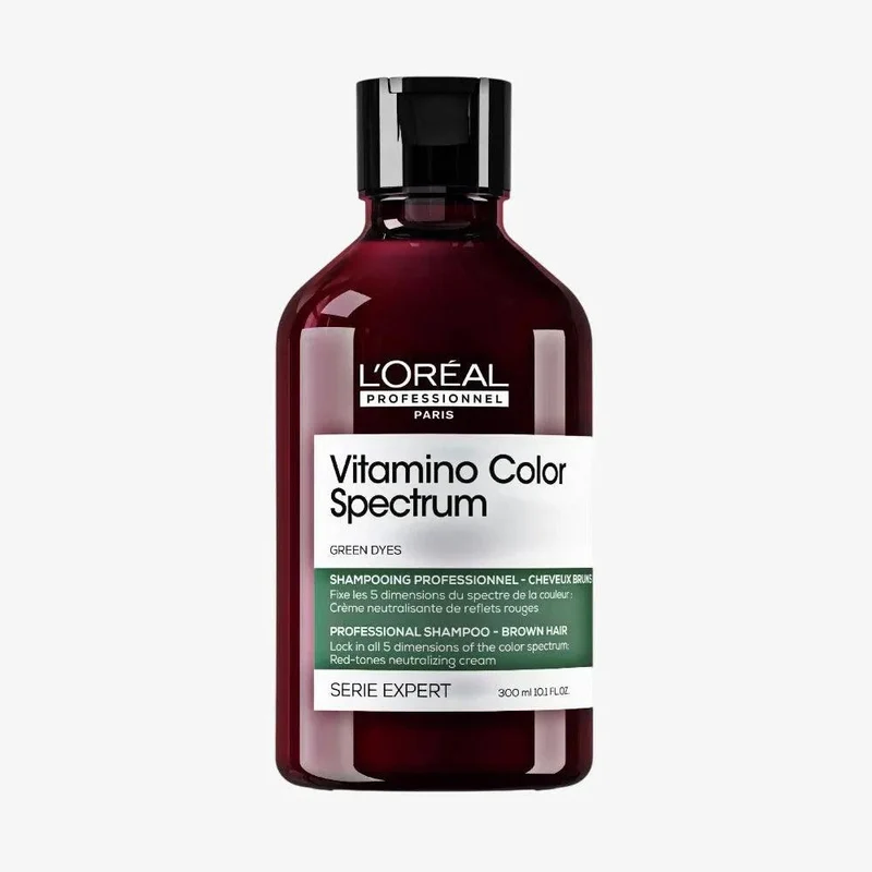Vitamino Color Spectrum Shampoo Verde Neutralizzante capelli castano scuro L'Oréal Professionnel