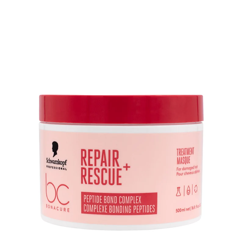 Schwarzkopf Professional BC Bonacure Repair Rescue+ Treatment Masque 500ml - maschera ristrutturante