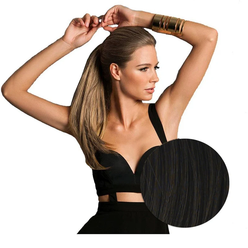 Hairdo Coda Liscia R4 Castano Scuro 46cm