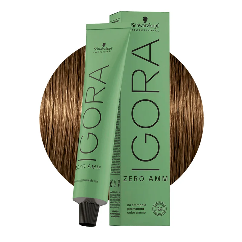 Schwarzkopf Professional Igora Zero Amm 6-46 Biondo Scuro Beige Cioccolato 60ml - colorazione permanente senza ammoniaca