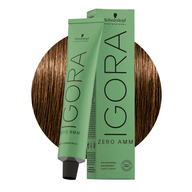Schwarzkopf Igora Zero Amm 5-00 Castano Chiaro Naturale Extra 60ml - colorazione permanente senza ammoniaca