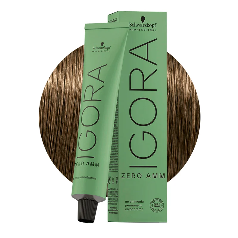 Schwarzkopf Professional Igora Zero Amm 5-0 Castano Chiaro Naturale 60ml - colorazione permanente senza ammoniaca