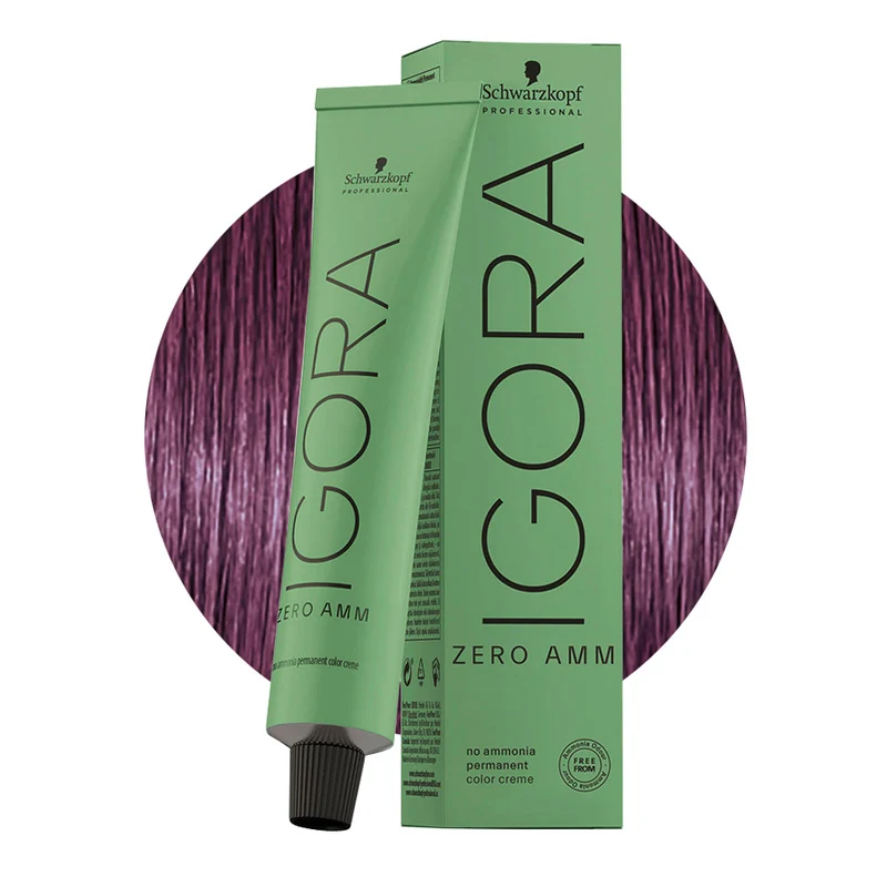 Schwarzkopf Igora Zero Amm 6-99 Biondo Scuro Violetto Extra 60ml - colorazione permanente senza ammoniaca