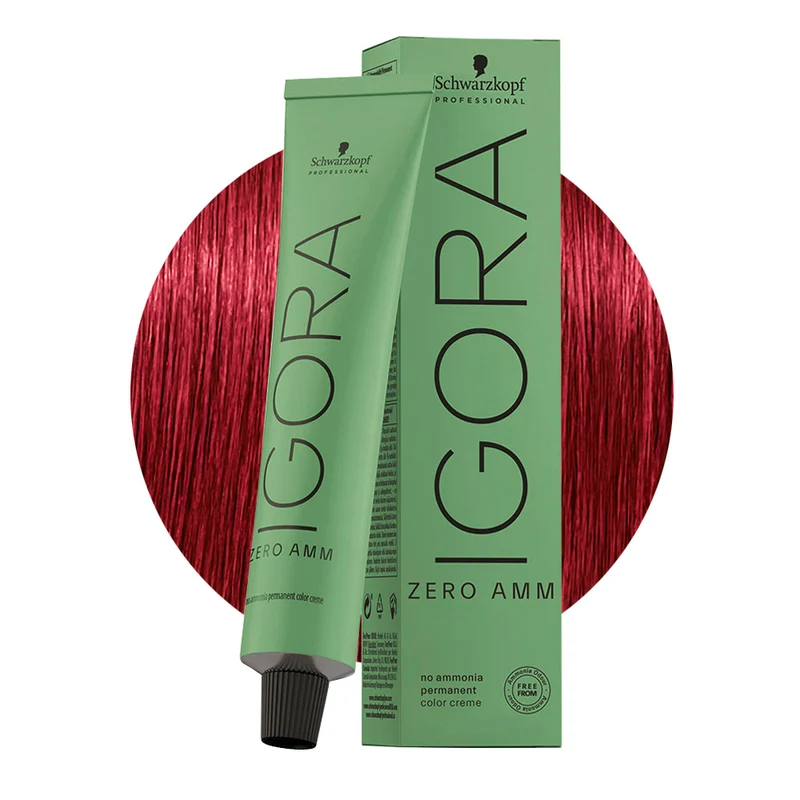 Schwarzkopf Igora Zero Amm 6-88 Biondo Scuro Rosso Extra 60ml - colorazione permanente senza ammoniaca