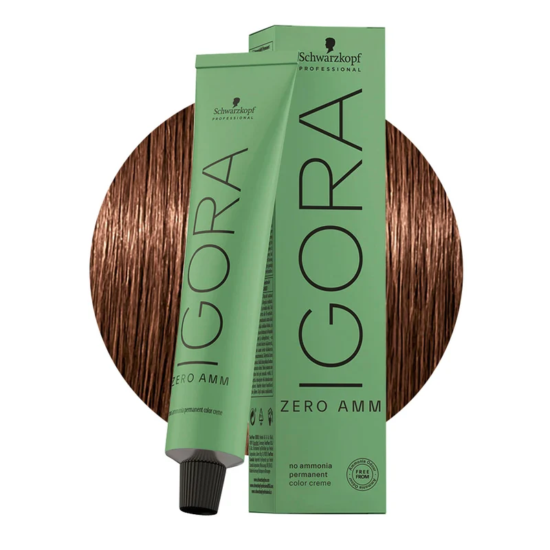 Schwarzkopf Igora Zero Amm 6-6 Biondo Scuro Cioccolato 60ml - colorazione permanente senza ammoniaca