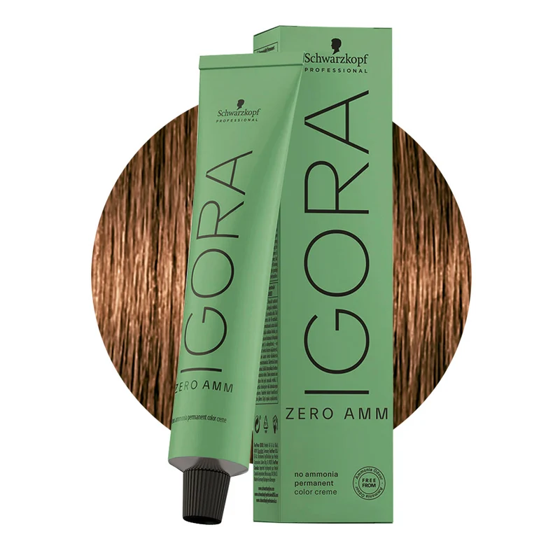 Schwarzkopf Igora Zero Amm 5-5 Castano Chiaro Dorato 60ml - colorazione permanente senza ammoniaca