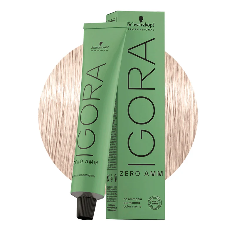Schwarzkopf Igora Zero Amm 10-19 Ultra Biondo Cendré Violetto 60ml - colorazione permanente senza ammoniaca