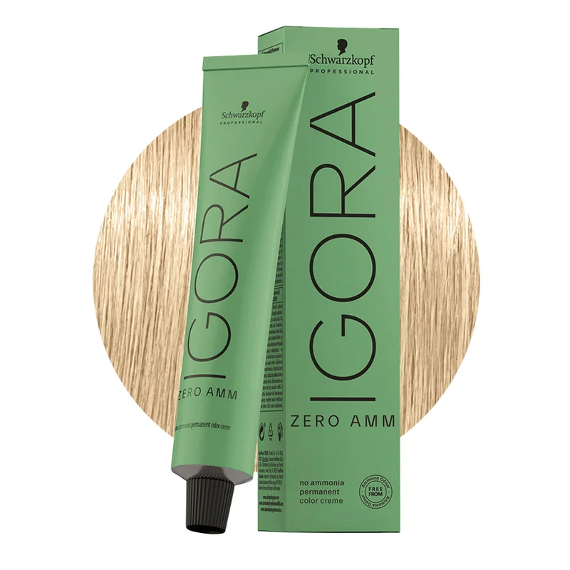 Schwarzkopf Igora Zero Amm 10-0 Ultra Biondo Naturale 60ml - colorazione permanente senza ammoniaca