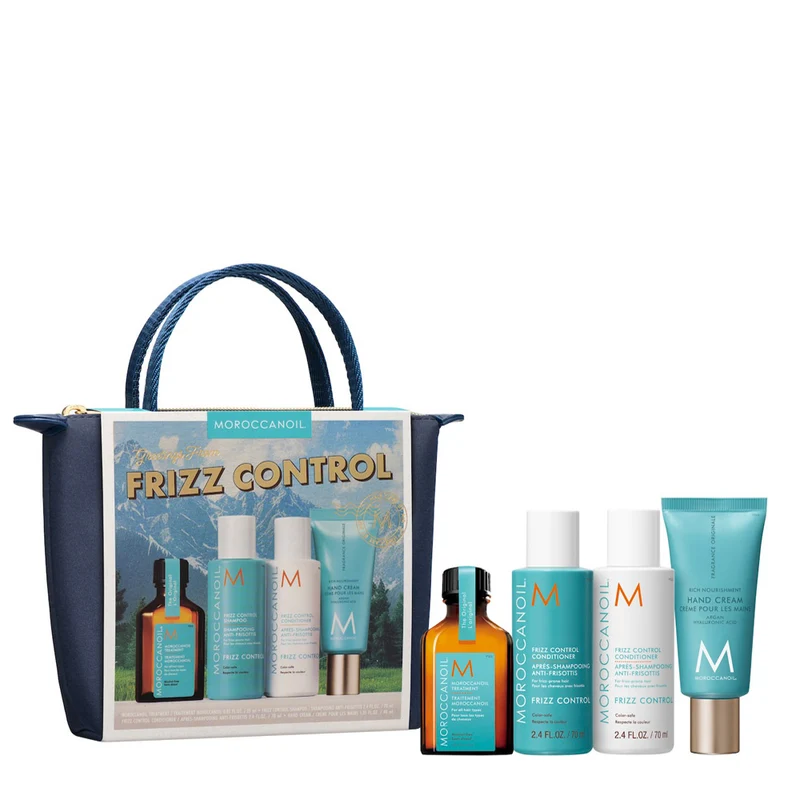 Moroccanoil Travel Kit 2026 Frizz Control - cofanetto capelli crespi