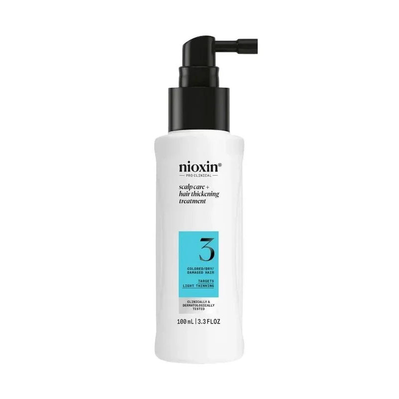 Nioxin System 3 Leave In Treatment capelli colorati con assottigliamento lieve 100ml
