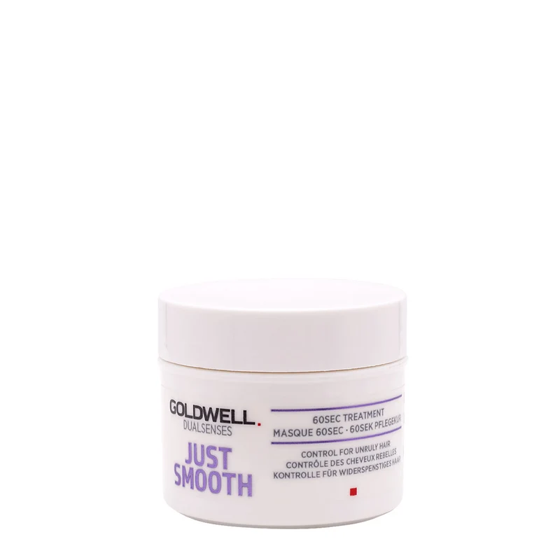 Goldwell Dualsenses Just Smooth 60Sec Treatment 25ml - trattamento per capelli indisciplinati e crespi