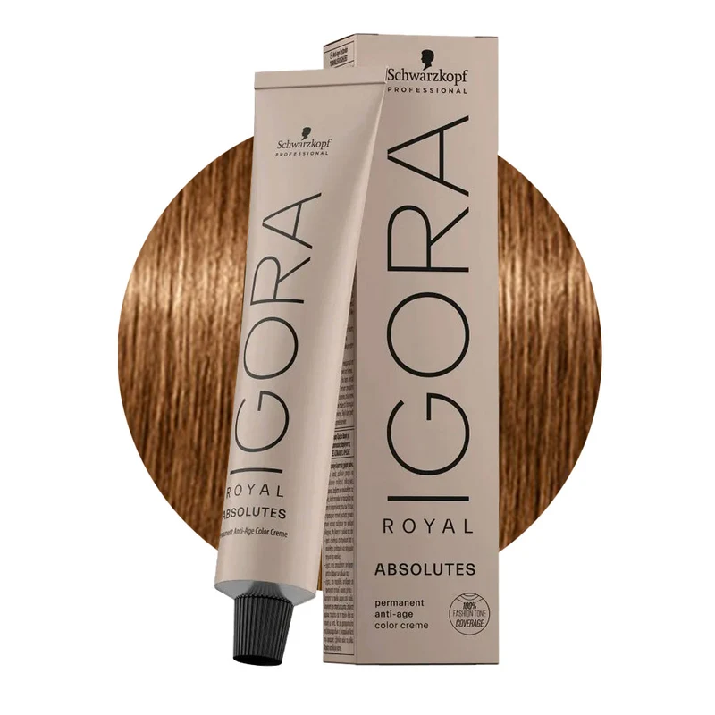 Schwarzkopf Igora Royal Absolutes 7-450 Biondo Medio Beige Dorato Naturale 60ml - colorazione permanente