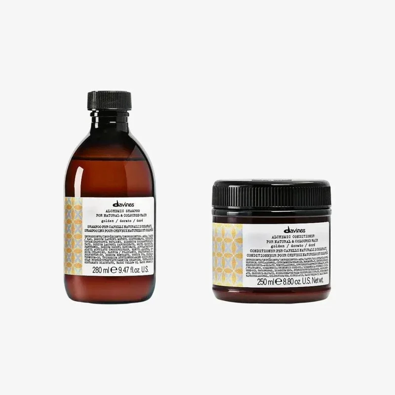 Davines Alchemic Kit Capelli biondo miele