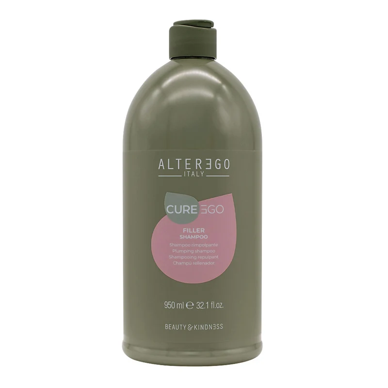 Alterego Curego Filler Shampoo 950ml - shampoo rimpolpante