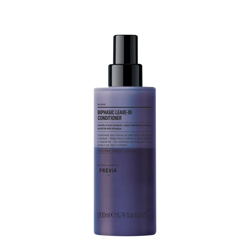 Previa Blonde Biphasic Leave-In Conditioner 200ml - balsamo bifasico senza risciacquo capelli biondi