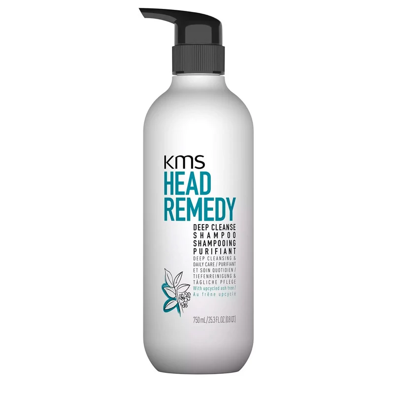 KMS Head Remedy Deep Cleanse Shampoo 750ml - shampoo pulizia profonda