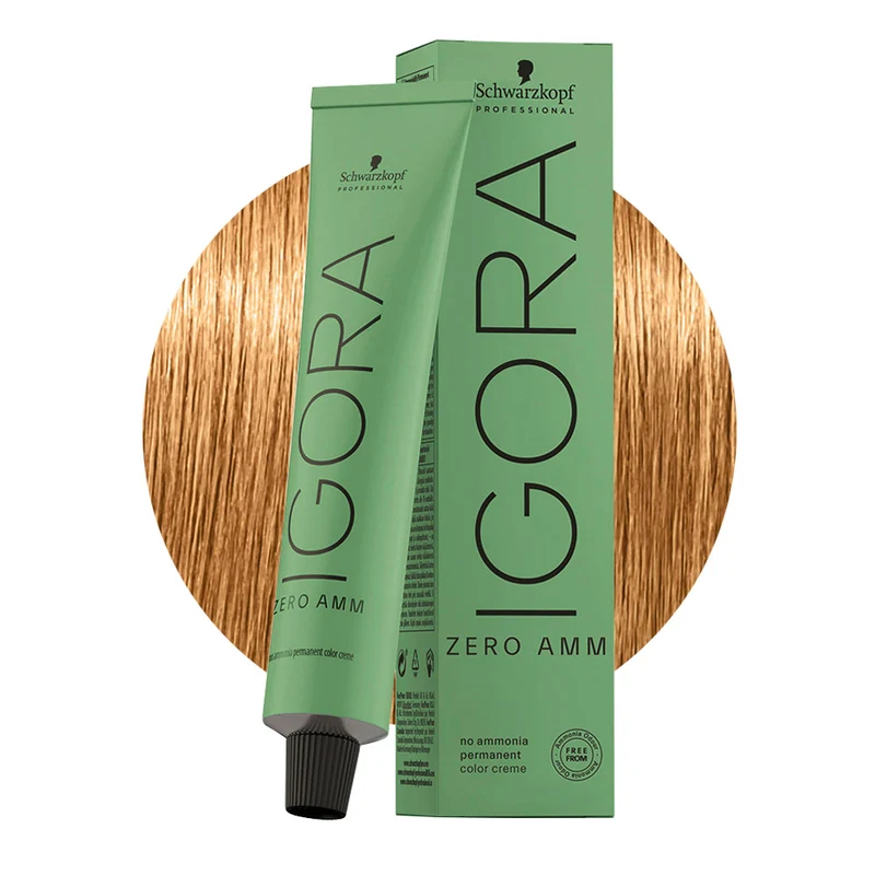 Schwarzkopf Igora Zero Amm 7-55 Biondo Medio Dorato Extra 60ml - colorazione permanente senza ammoniaca