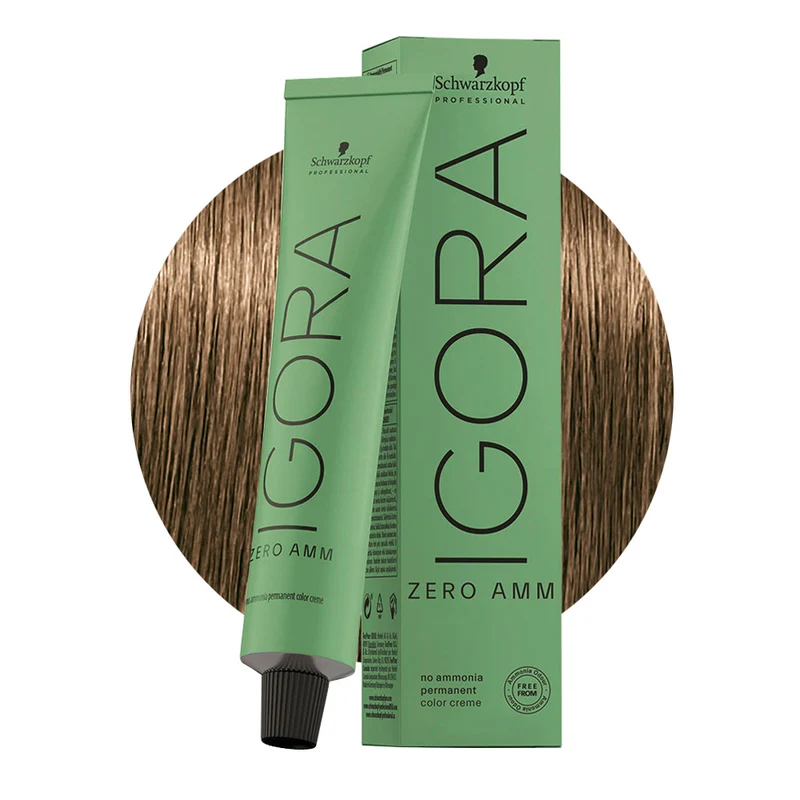 Schwarzkopf Professional Igora Zero Amm 6-0 Biondo Scuro Naturale 60ml - colorazione permanente senza ammoniaca